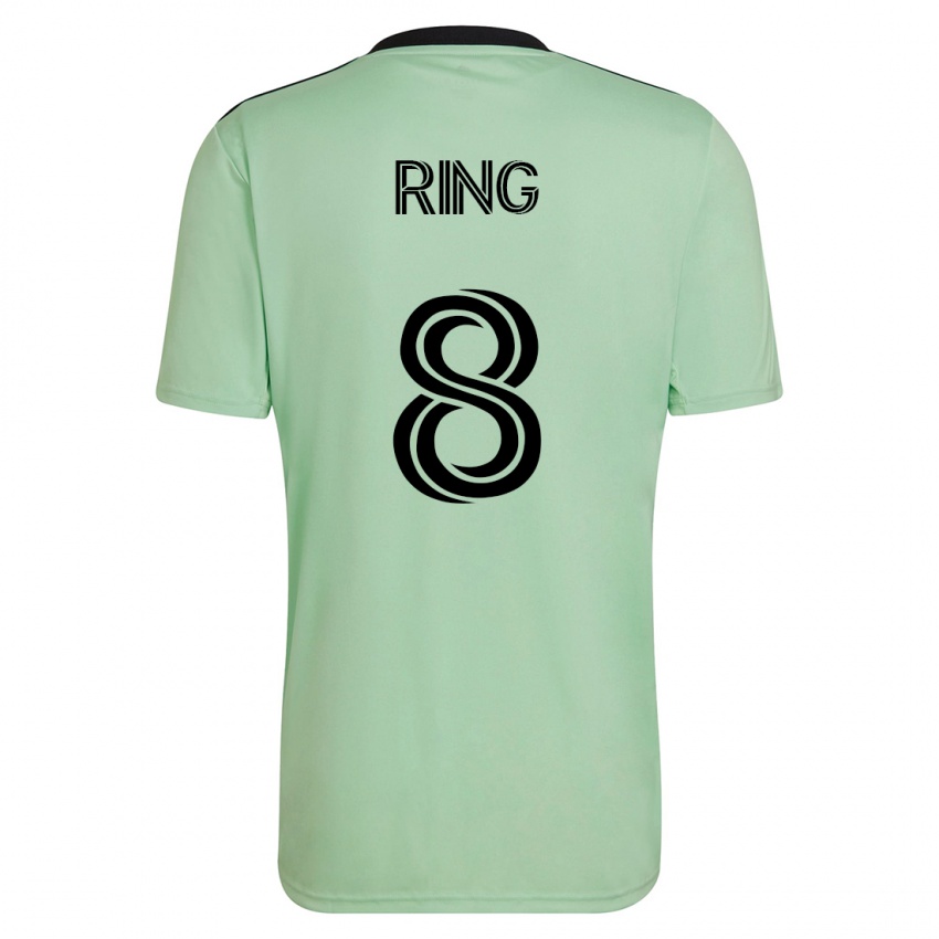 Mulher Camisola Alexander Ring #8 Luz Verde Alternativa 2023/24 Camisa