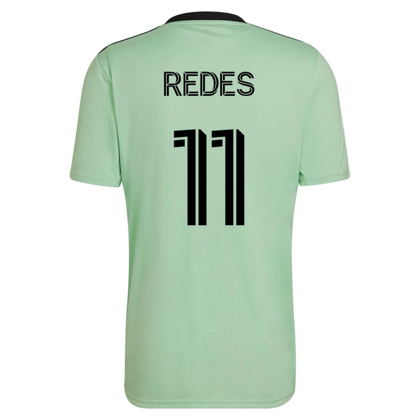 Mulher Camisola Rodney Redes #11 Luz Verde Alternativa 2023/24 Camisa