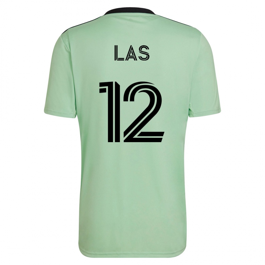 Mulher Camisola Damian Las #12 Luz Verde Alternativa 2023/24 Camisa