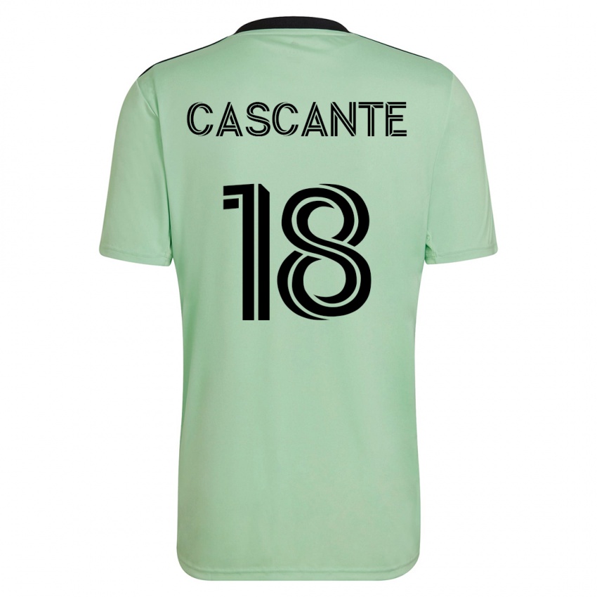 Mulher Camisola Julio Cascante #18 Luz Verde Alternativa 2023/24 Camisa