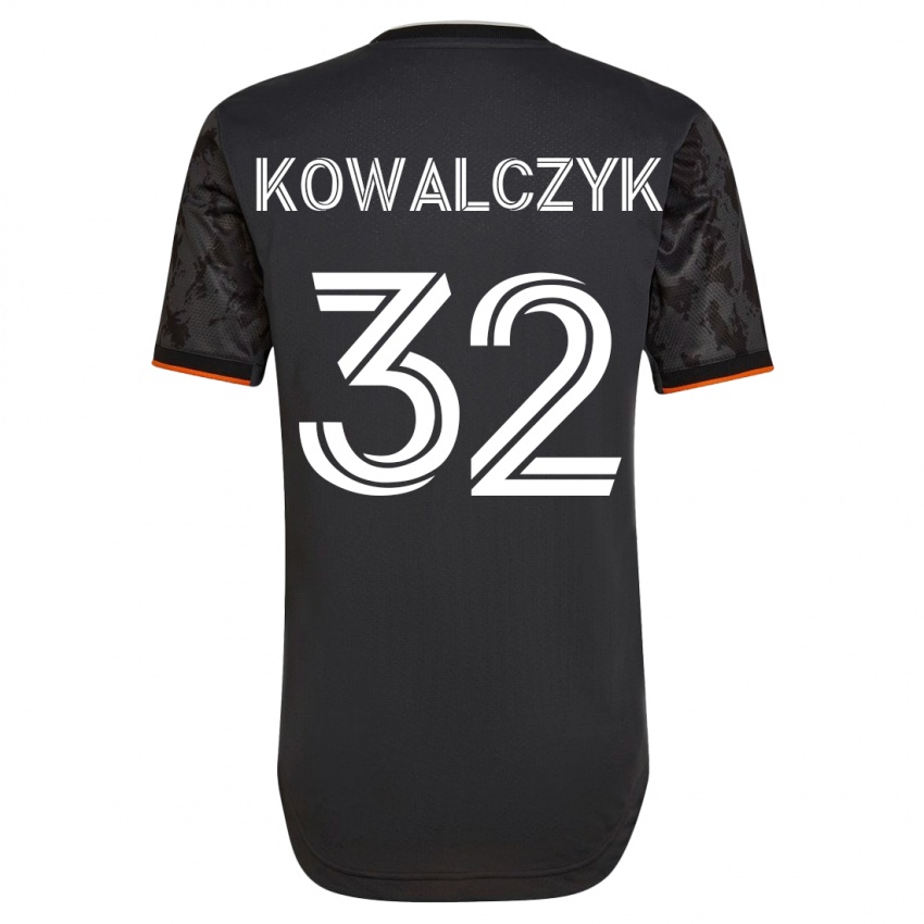Mulher Camisola Sebastian Kowalczyk #32 Preto Alternativa 2023/24 Camisa