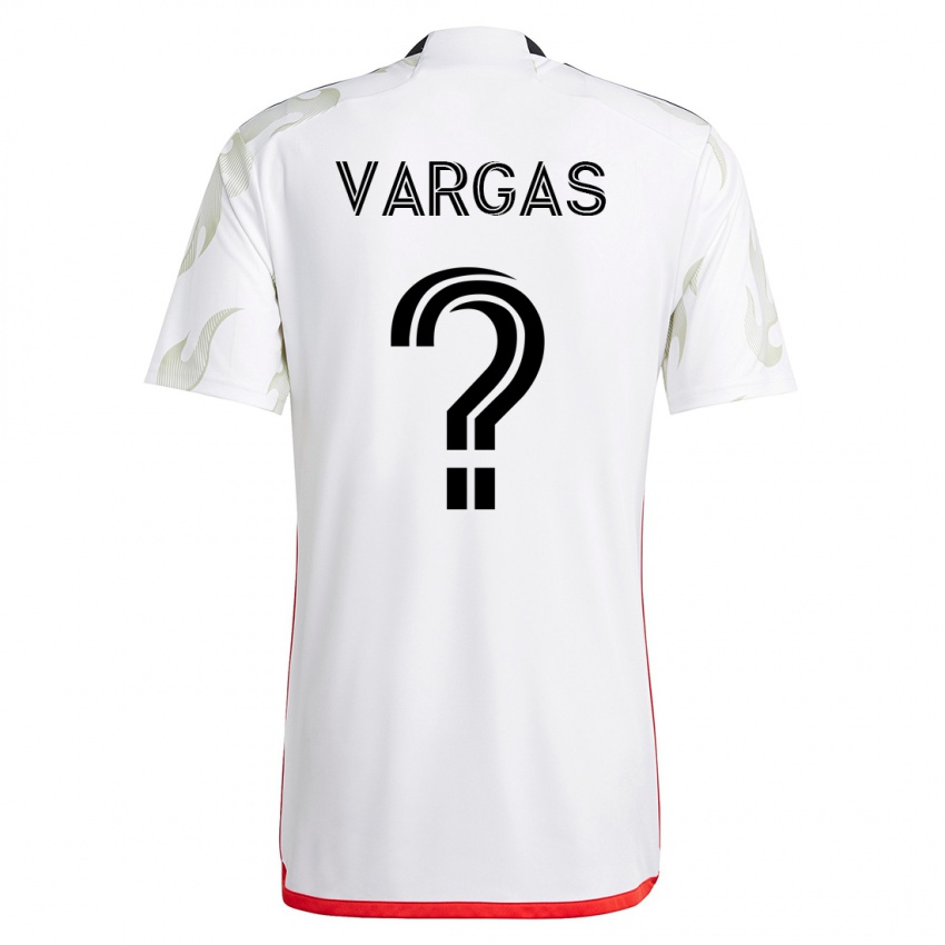 Mulher Camisola Nayrobi Vargas #0 Branco Alternativa 2023/24 Camisa