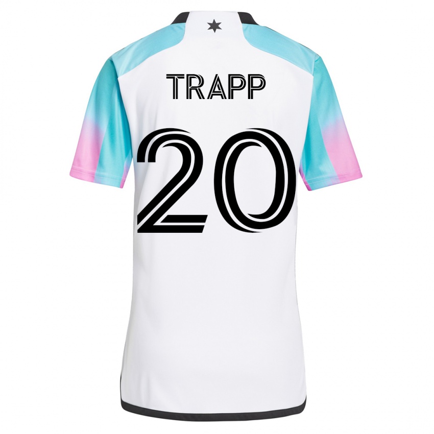 Mulher Camisola Wil Trapp #20 Branco Alternativa 2023/24 Camisa