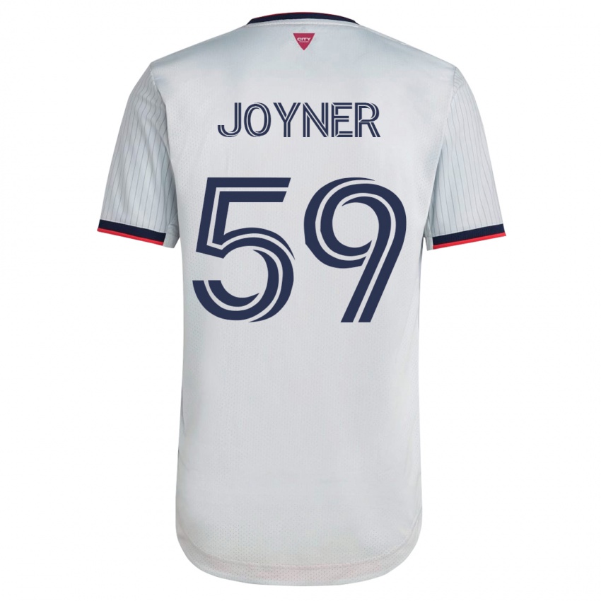 Mulher Camisola Mykhi Joyner #59 Branco Alternativa 2023/24 Camisa