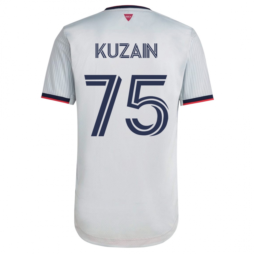 Mulher Camisola Wan Kuzain #75 Branco Alternativa 2023/24 Camisa