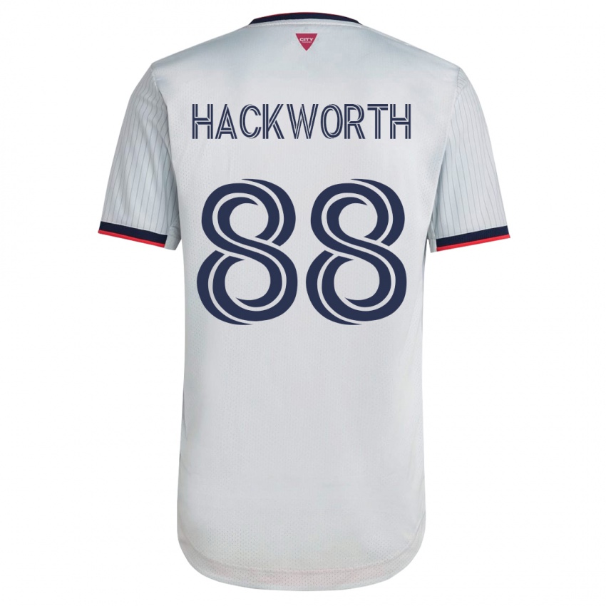 Mulher Camisola Larsen Hackworth #88 Branco Alternativa 2023/24 Camisa