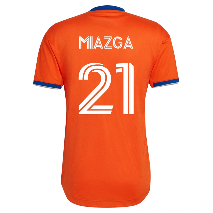 Mulher Camisola Matt Miazga #21 Branco Alternativa 2023/24 Camisa