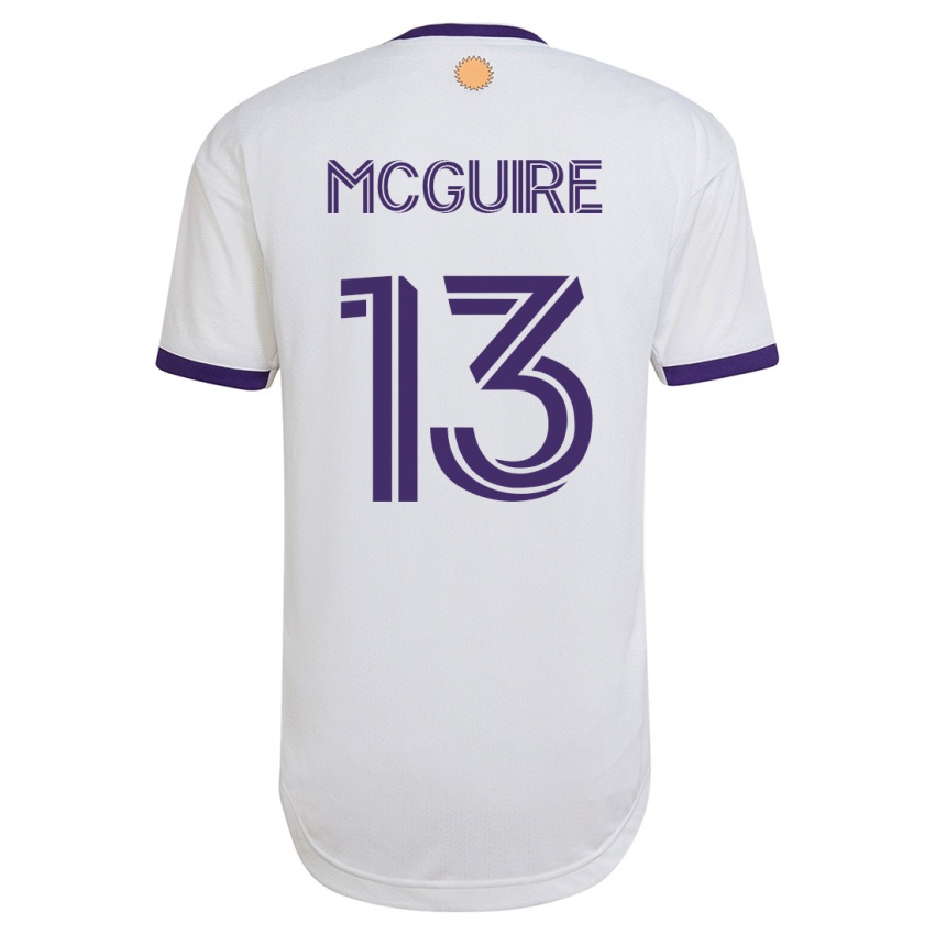 Mulher Camisola Duncan Mcguire #13 Branco Alternativa 2023/24 Camisa