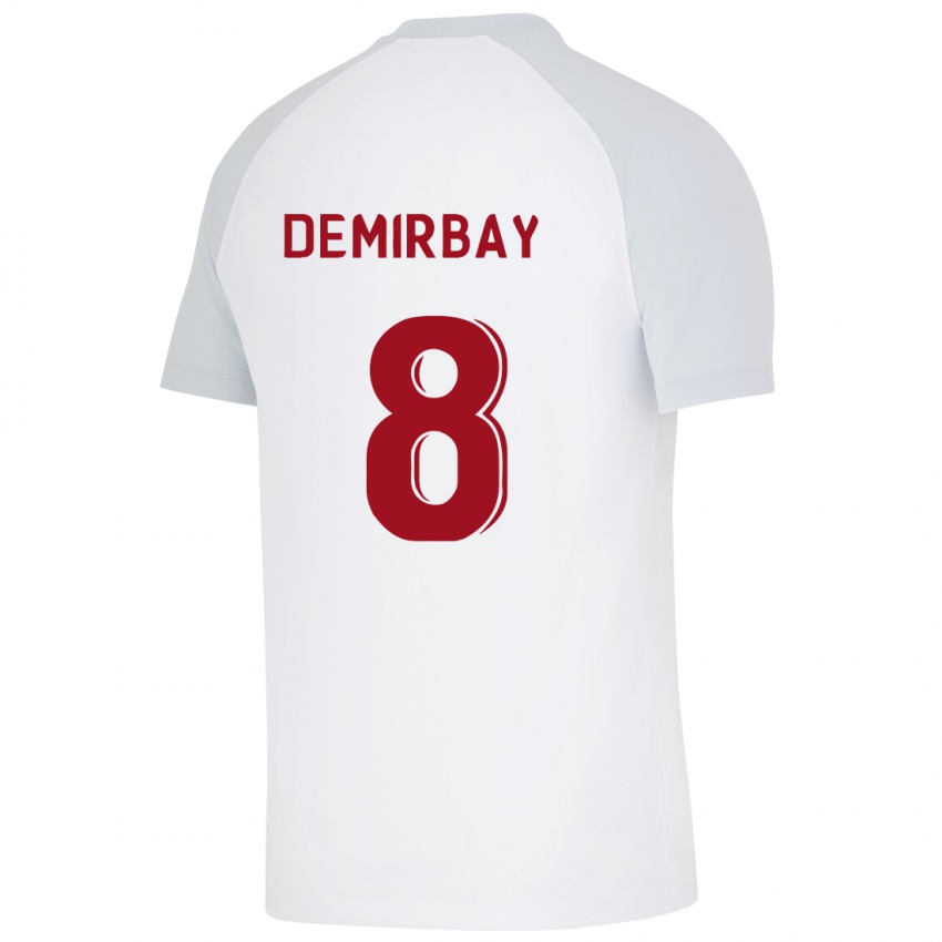 Mulher Camisola Kerem Demirbay #8 Branco Alternativa 2023/24 Camisa