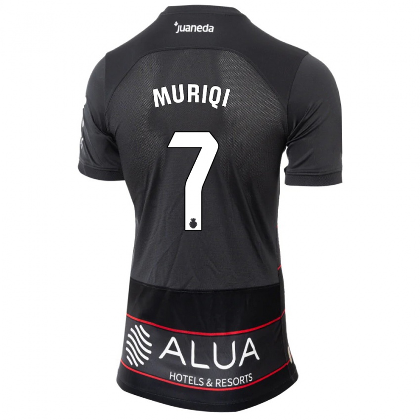 Mulher Camisola Vedat Muriqi #7 Preto Alternativa 2023/24 Camisa