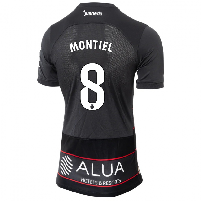 Mulher Camisola Luis Montiel #8 Preto Alternativa 2023/24 Camisa