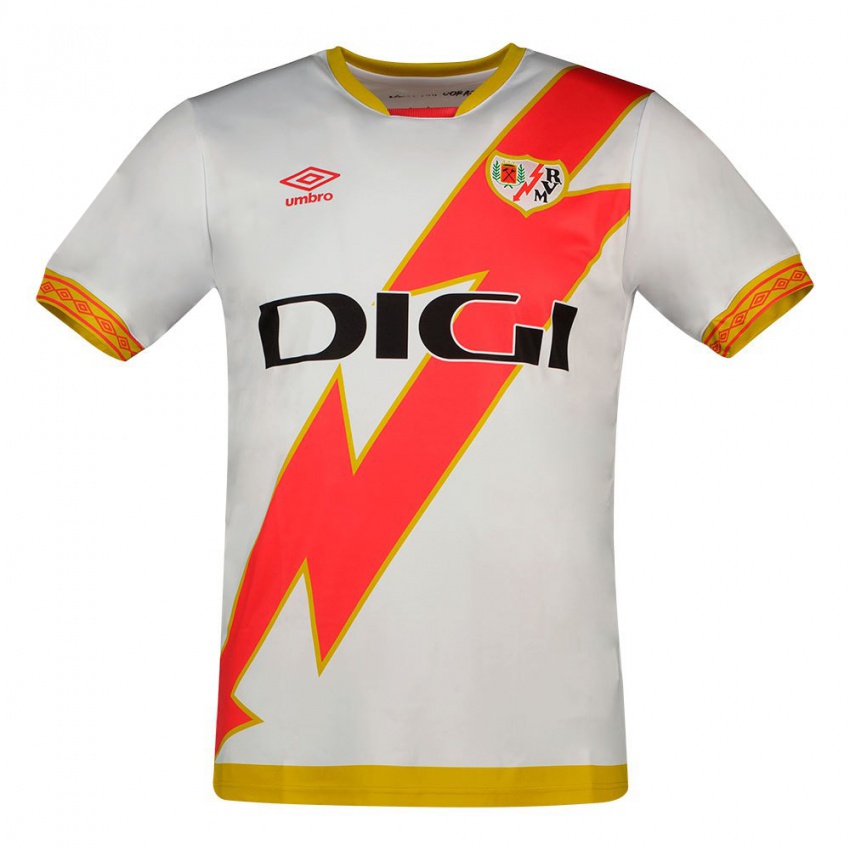 Criança Camisola David García #23 Branco Principal 2023/24 Camisa