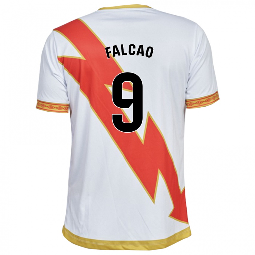 Criança Camisola Radamel Falcao #9 Branco Principal 2023/24 Camisa