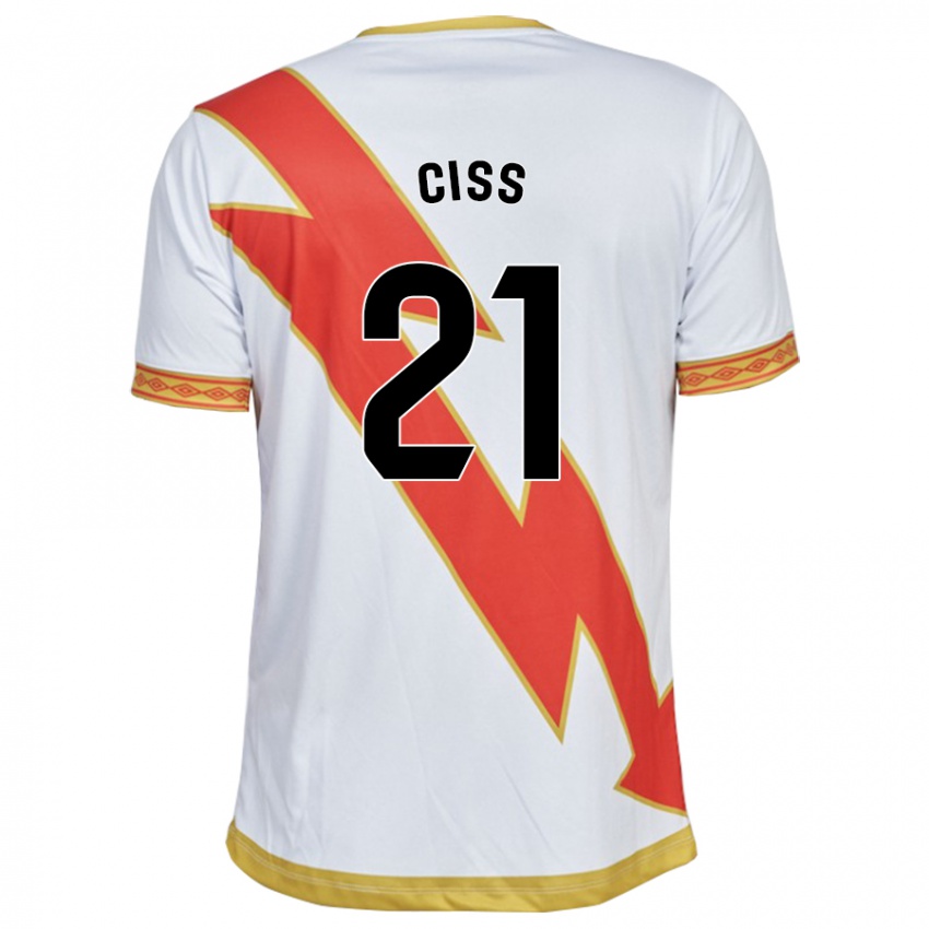 Criança Camisola Pathé Ciss #21 Branco Principal 2023/24 Camisa