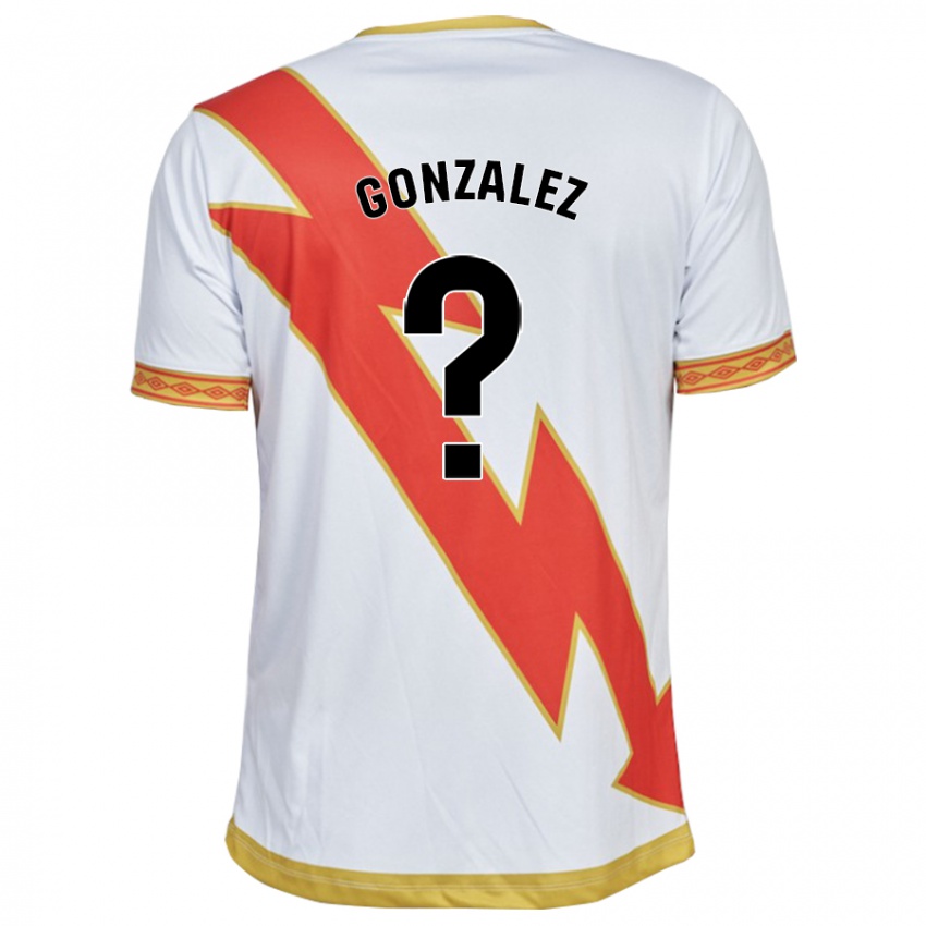 Criança Camisola Aitor González #0 Branco Principal 2023/24 Camisa