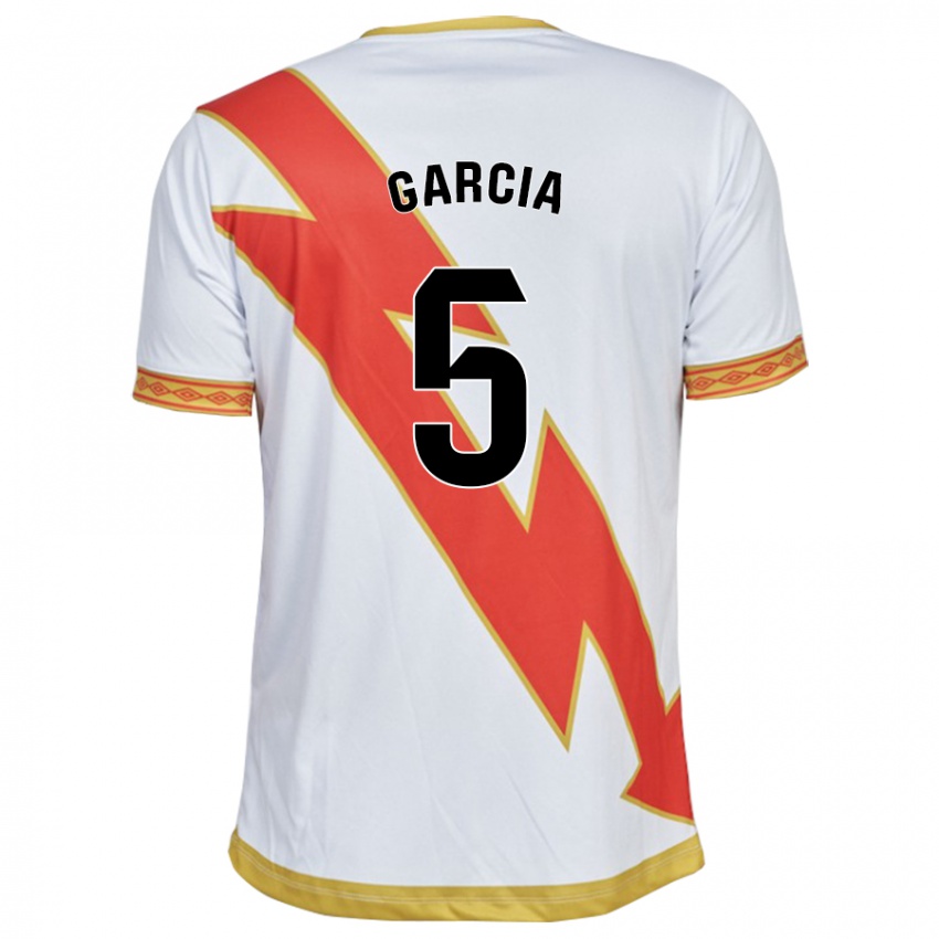 Criança Camisola Miguel García #5 Branco Principal 2023/24 Camisa