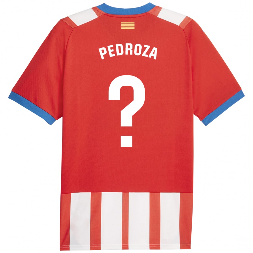 Criança Camisola Gerardo Pedroza #0 Vermelho Branco Principal 2023/24 Camisa