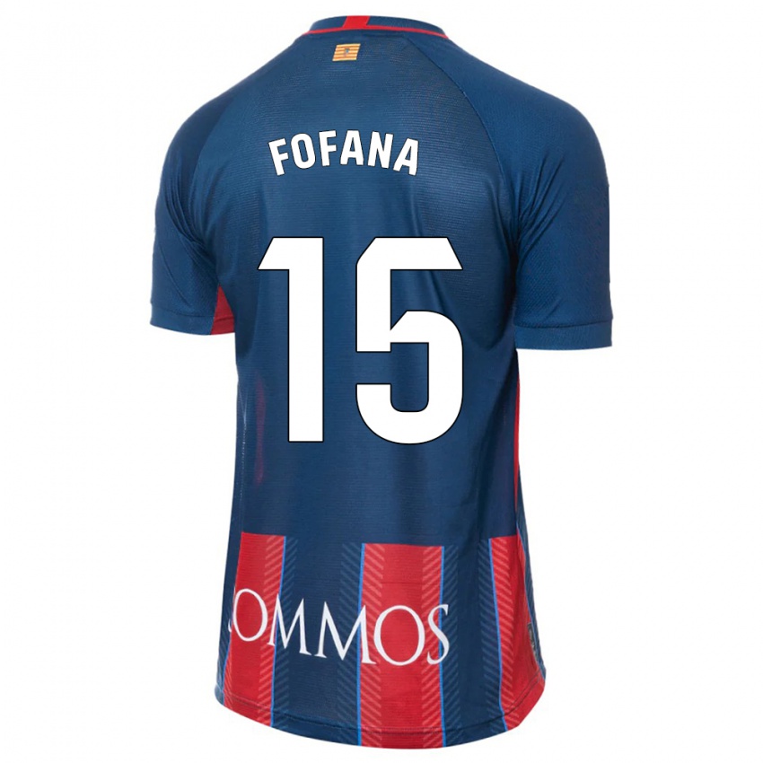 Criança Camisola Fadia Fofana #15 Marinha Principal 2023/24 Camisa