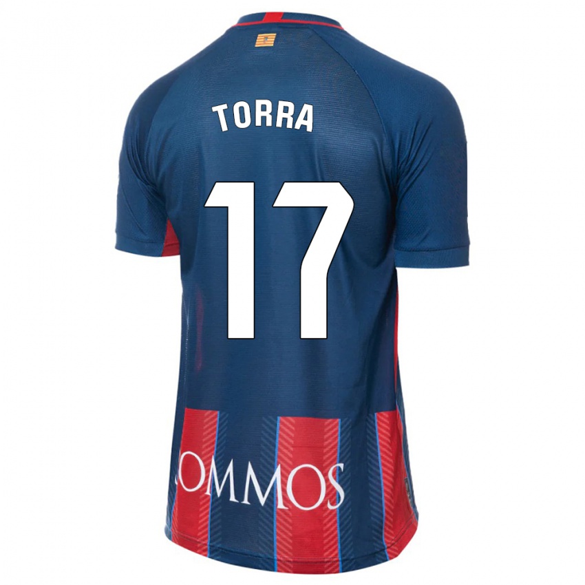 Criança Camisola Marc Torra #17 Marinha Principal 2023/24 Camisa