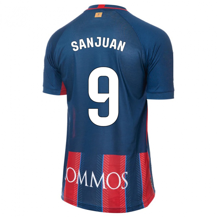 Criança Camisola Royo Sanjuan #9 Marinha Principal 2023/24 Camisa