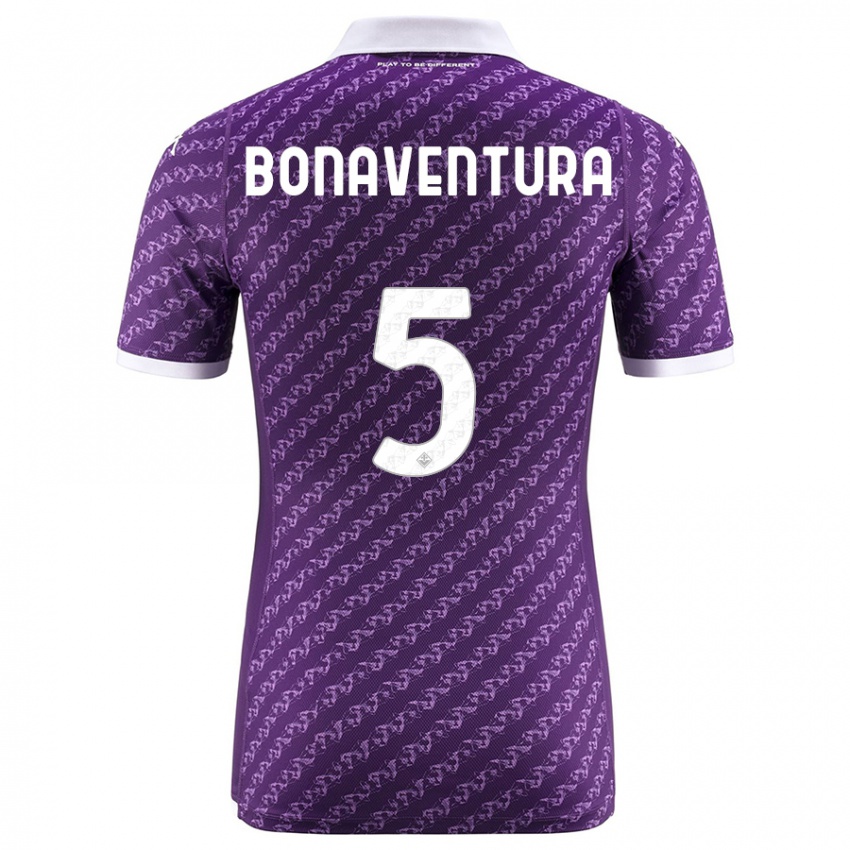 Criança Camisola Giacomo Bonaventura #5 Tolet Principal 2023/24 Camisa