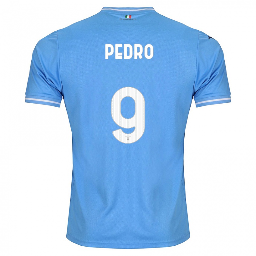 Criança Camisola Pedro #9 Azul Principal 2023/24 Camisa