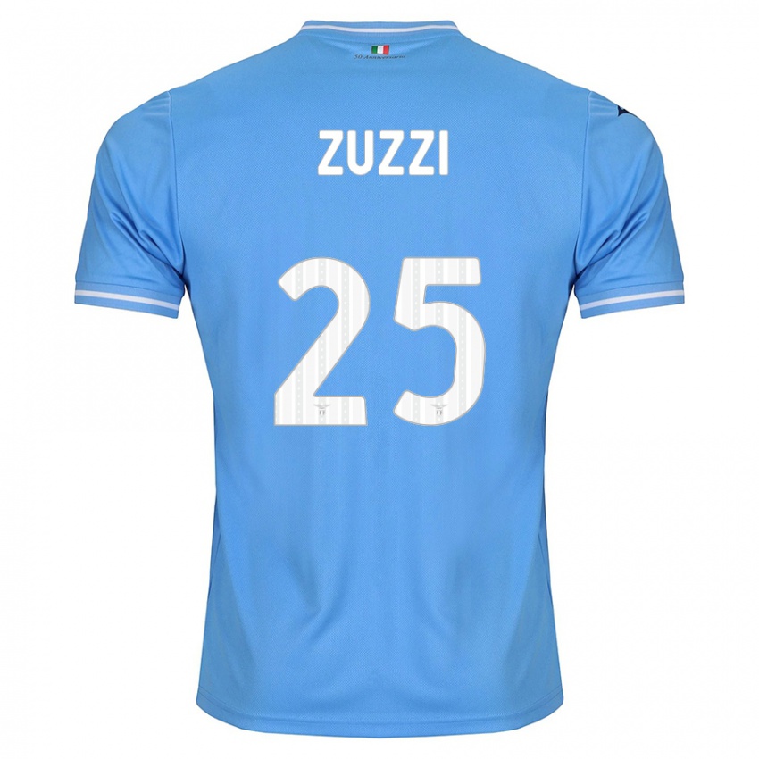 Criança Camisola Giorgia Zuzzi #25 Azul Principal 2023/24 Camisa