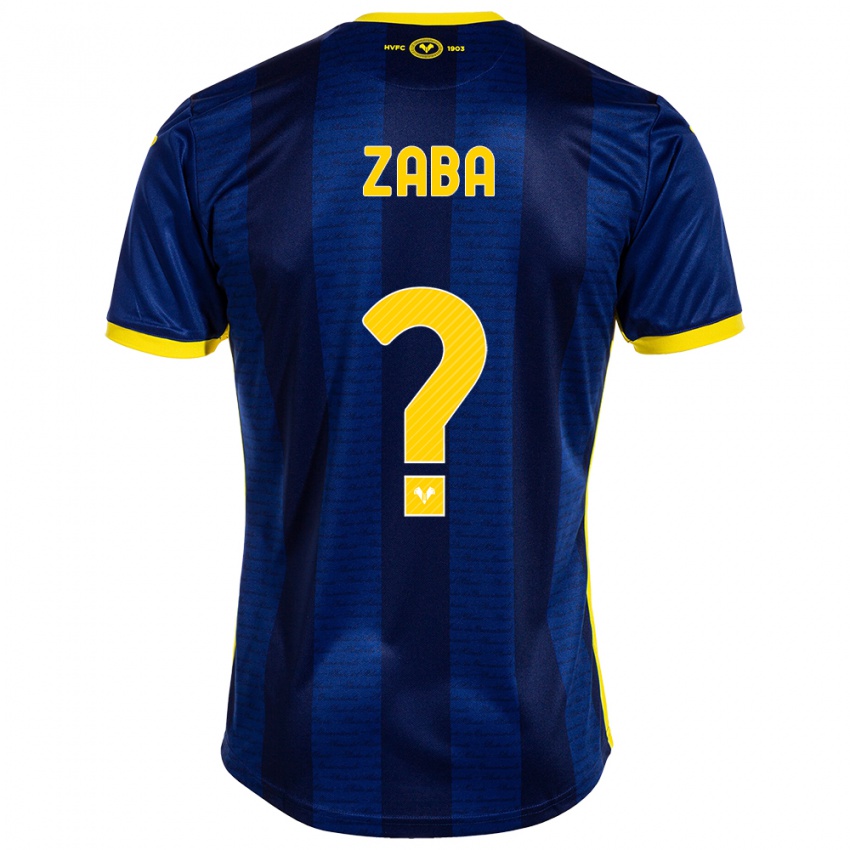 Criança Camisola Nelson Zaba #0 Marinha Principal 2023/24 Camisa