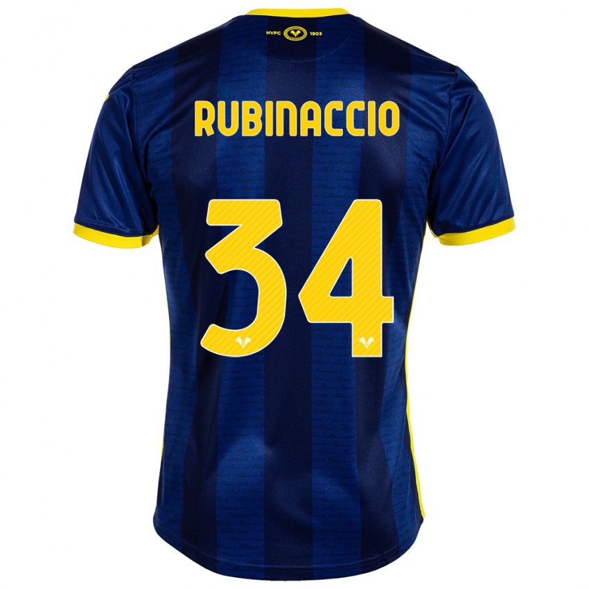 Criança Camisola Nikol Rubinaccio #34 Marinha Principal 2023/24 Camisa