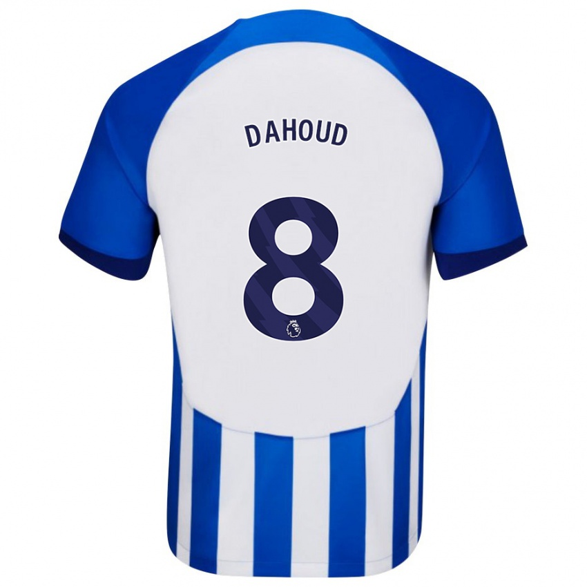 Criança Camisola Mahmoud Dahoud #8 Azul Principal 2023/24 Camisa