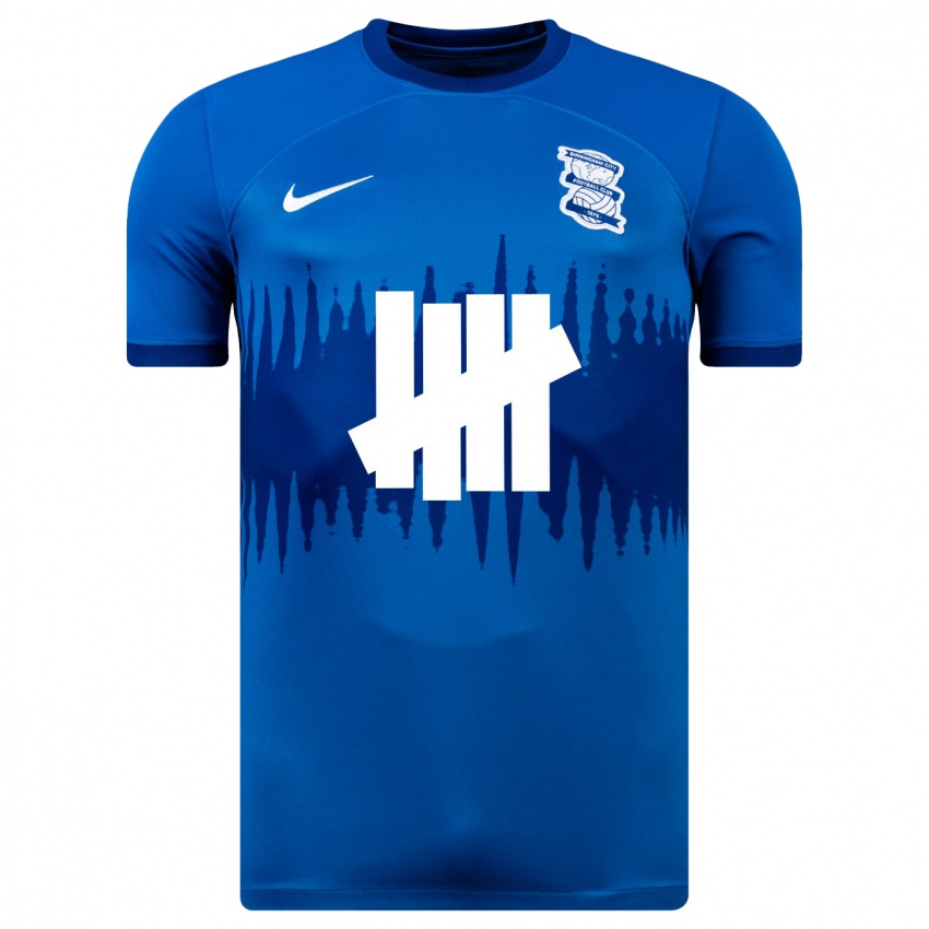 Criança Camisola Krystian Bielik #6 Azul Principal 2023/24 Camisa