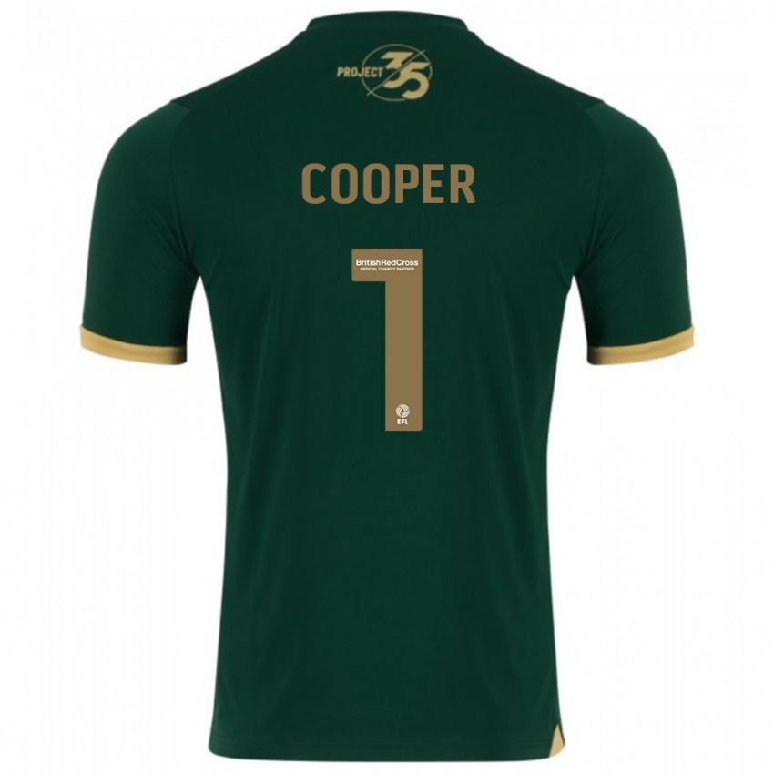 Criança Camisola Michael Cooper #1 Verde Principal 2023/24 Camisa