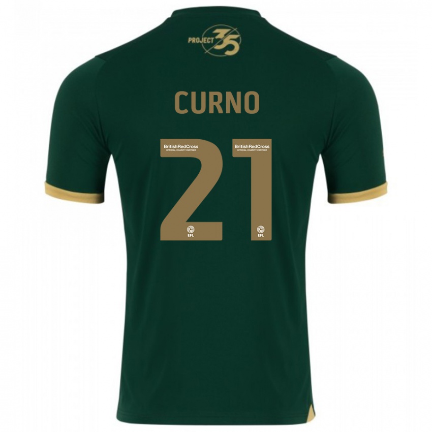 Criança Camisola Maddi Curno #21 Verde Principal 2023/24 Camisa