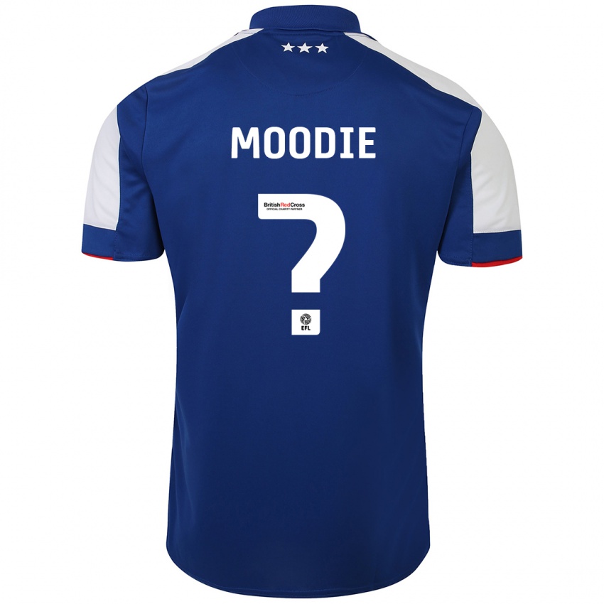 Criança Camisola Paul Moodie #0 Azul Principal 2023/24 Camisa