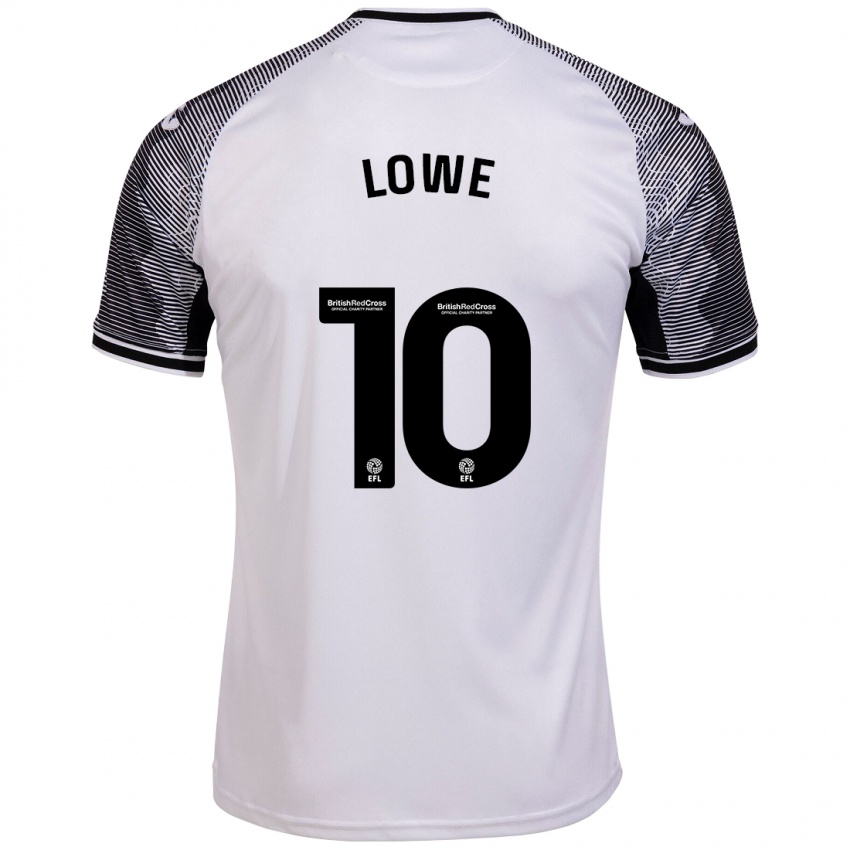 Criança Camisola Jamal Lowe #10 Branco Principal 2023/24 Camisa