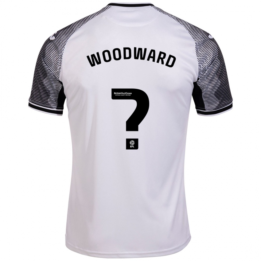 Criança Camisola Thomas Woodward #0 Branco Principal 2023/24 Camisa