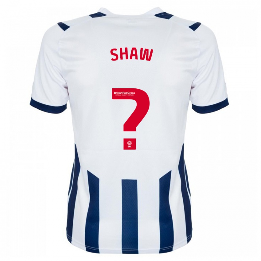 Criança Camisola Josh Shaw #0 Branco Principal 2023/24 Camisa