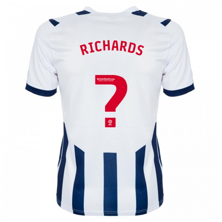 Criança Camisola Matt Richards #0 Branco Principal 2023/24 Camisa