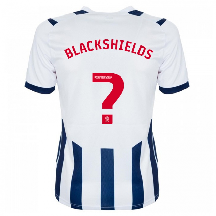 Criança Camisola Charlie Blackshields #0 Branco Principal 2023/24 Camisa