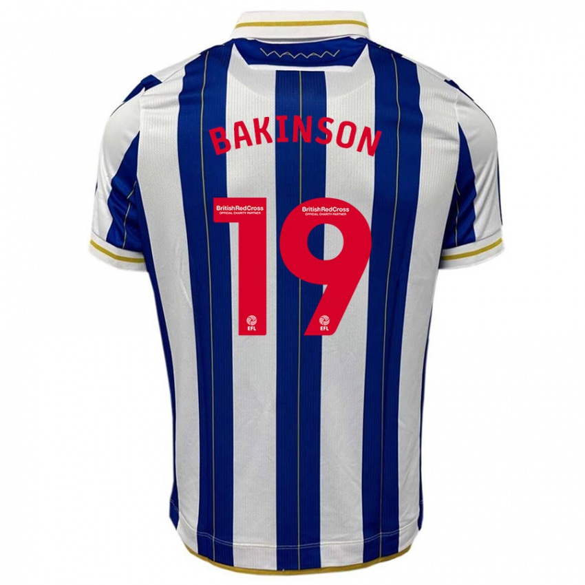 Criança Camisola Tyreeq Bakinson #19 Branco Azulado Principal 2023/24 Camisa