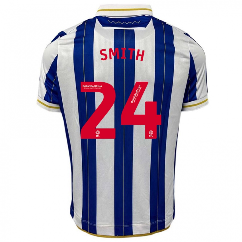 Criança Camisola Michael Smith #24 Branco Azulado Principal 2023/24 Camisa