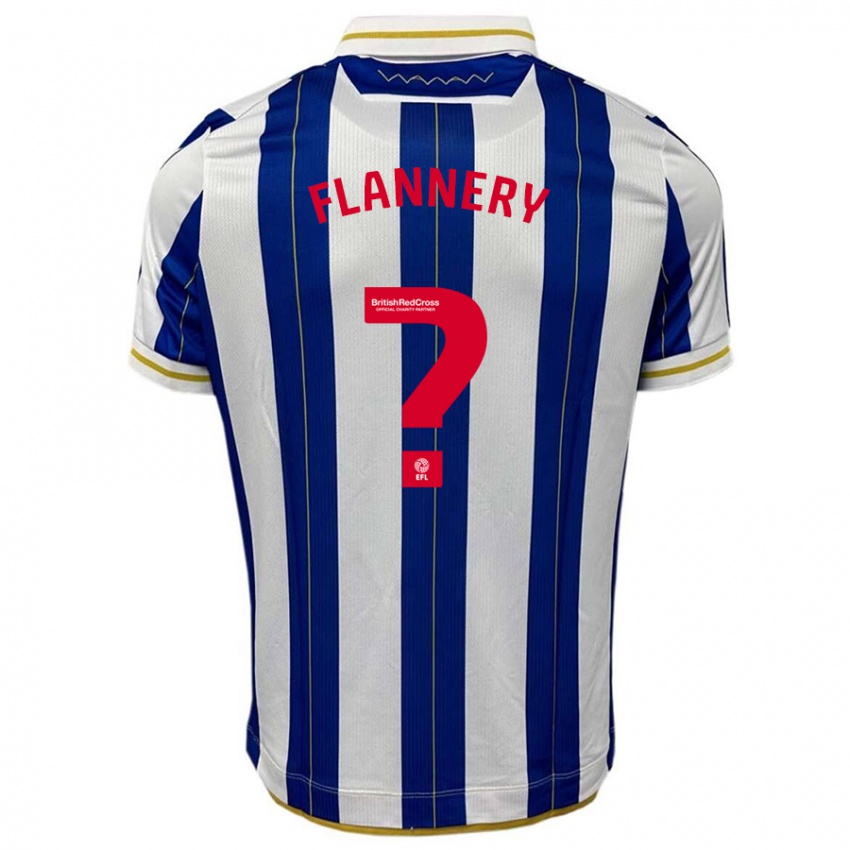 Criança Camisola Cian Flannery #0 Branco Azulado Principal 2023/24 Camisa