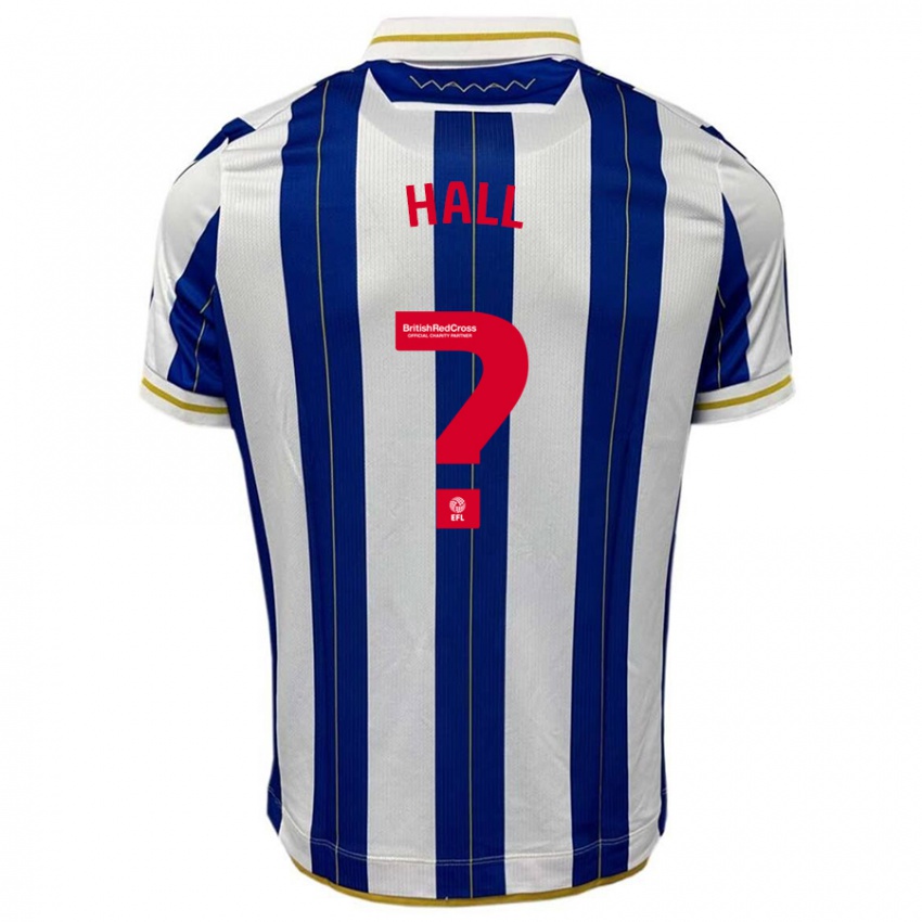 Criança Camisola Jack Hall #0 Branco Azulado Principal 2023/24 Camisa