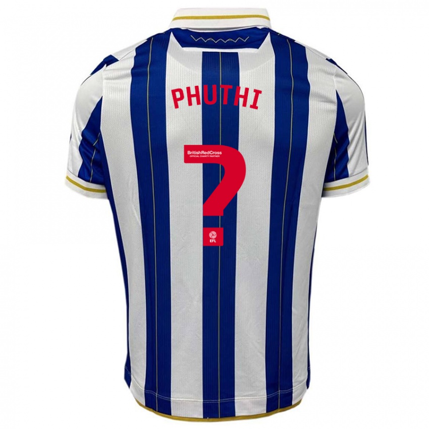 Criança Camisola Joey Phuthi #0 Branco Azulado Principal 2023/24 Camisa