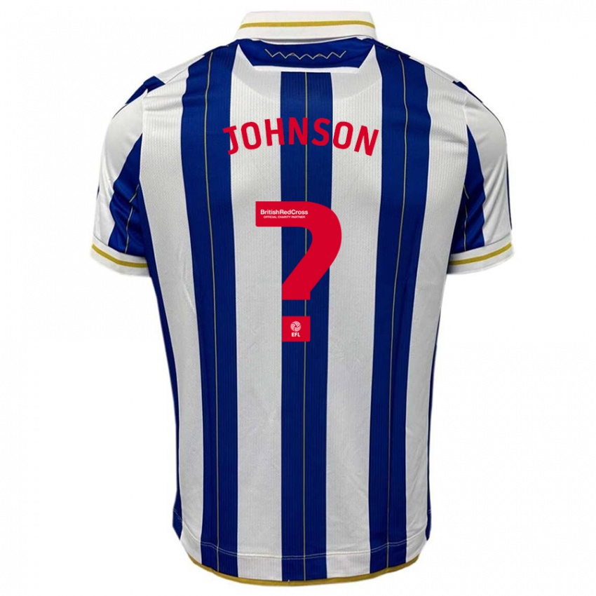 Criança Camisola Reece Johnson #0 Branco Azulado Principal 2023/24 Camisa