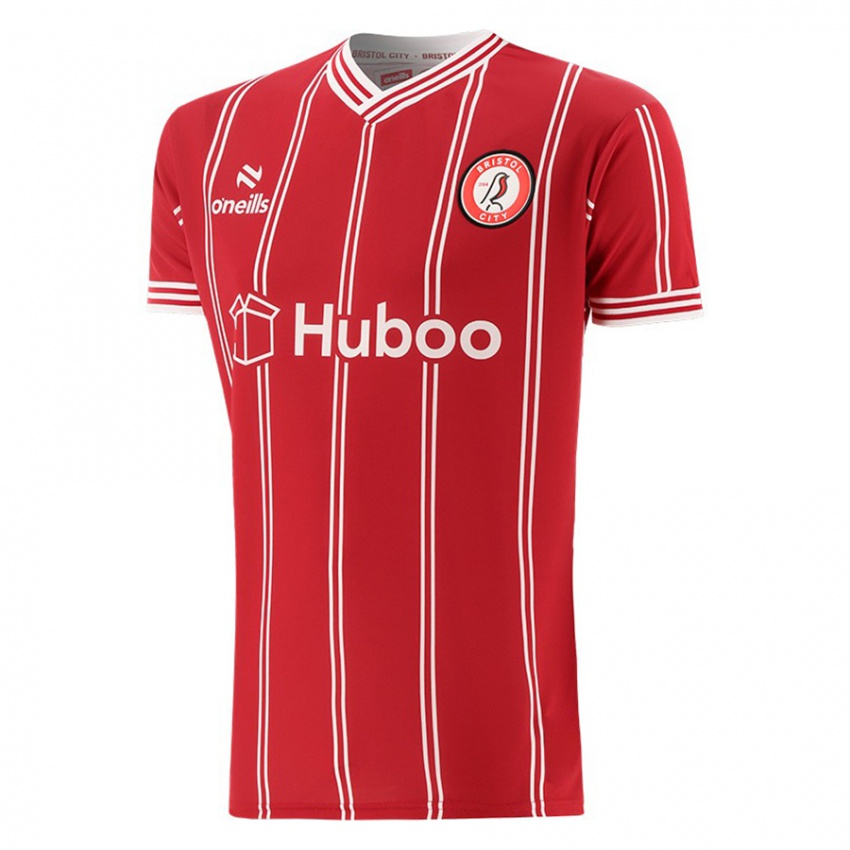 Criança Camisola Seu Nome #0 Vermelho Principal 2023/24 Camisa