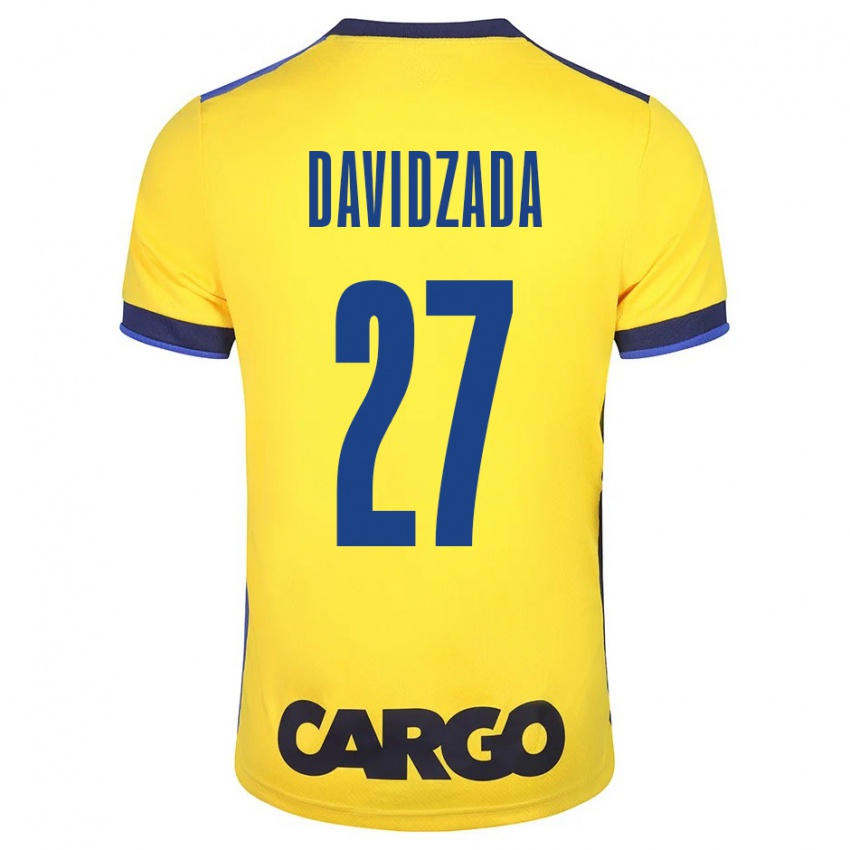 Criança Camisola Ofir Davidzada #27 Amarelo Principal 2023/24 Camisa