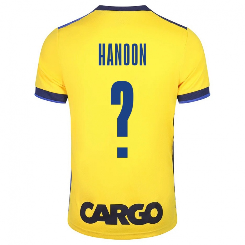 Criança Camisola Agam Hanoon #0 Amarelo Principal 2023/24 Camisa