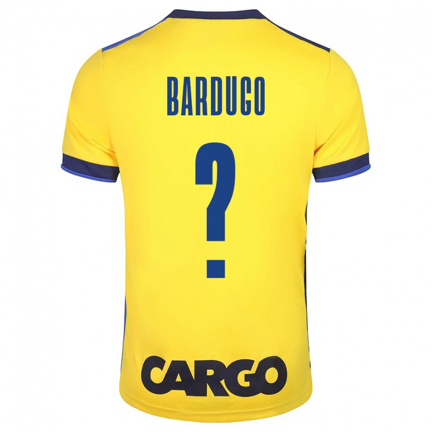 Criança Camisola Ori Bardugo #0 Amarelo Principal 2023/24 Camisa