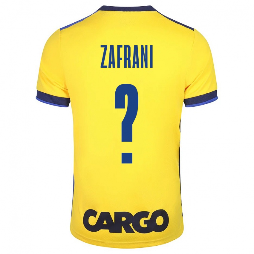 Criança Camisola Itay Zafrani #0 Amarelo Principal 2023/24 Camisa